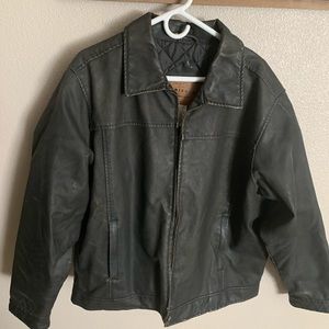 Arizona Jean company biker jacket leather